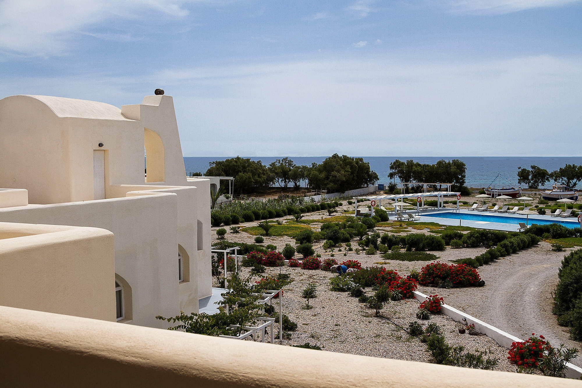 Sea Sound White Katikies Aparthotel Exomitis  Exterior photo